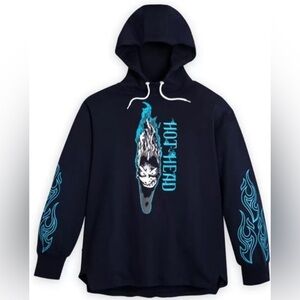 Disney Parks Disney Villains Hades Hoodie Sweatshirt L NEW 2022